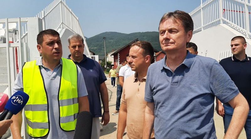 Ministar Glišić u poseti Bajinoj Bašti