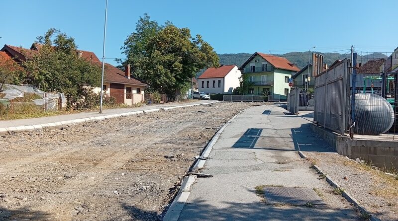 Zatvoren deo Svetosavske ulice